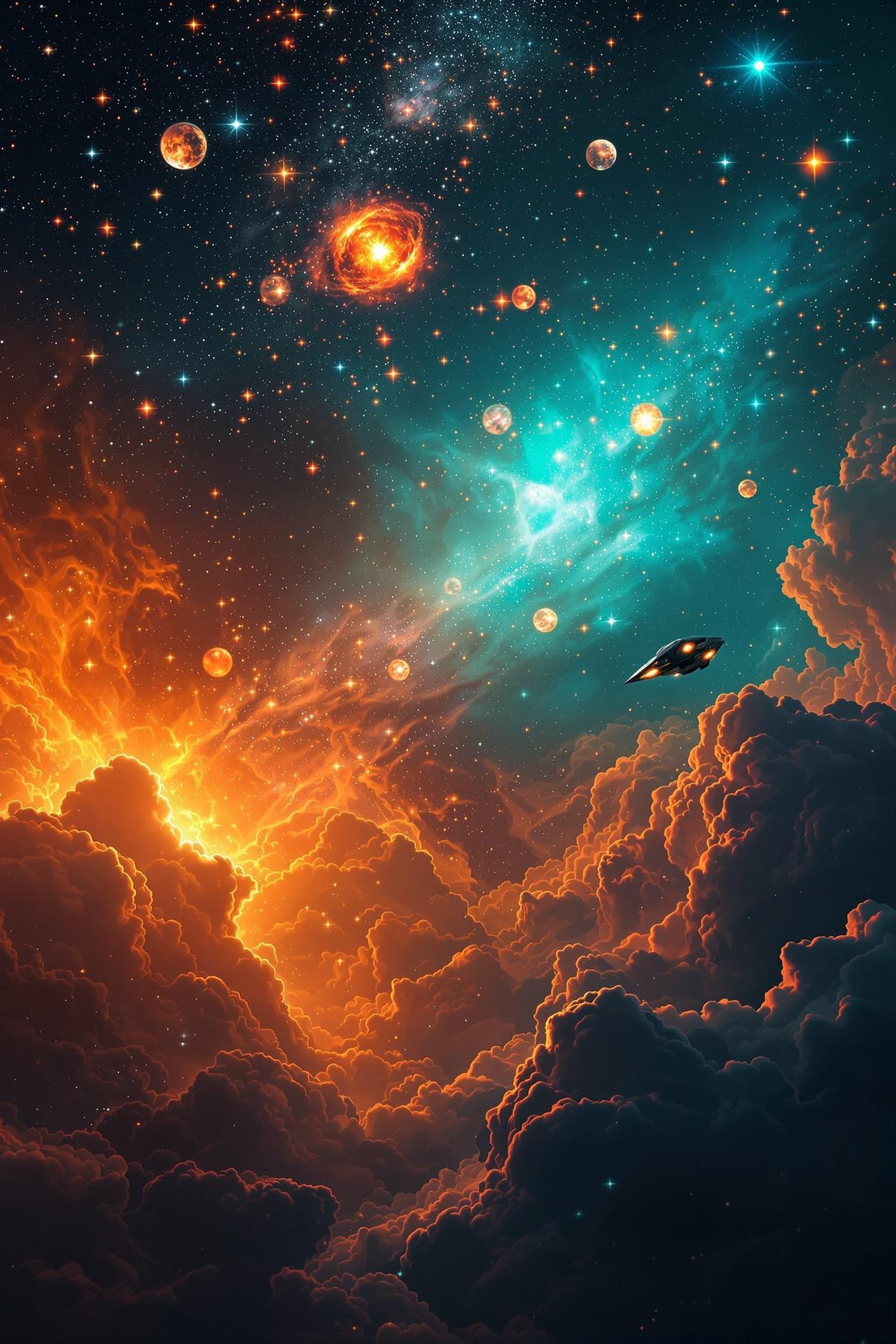 芒果视频独家呈现电影《星际回响》高清海报,科幻冒险巨制
