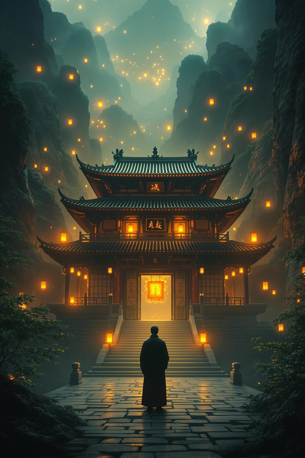 芒果视频独家呈现电影《古刹秘案》高清海报,古装悬疑巨制